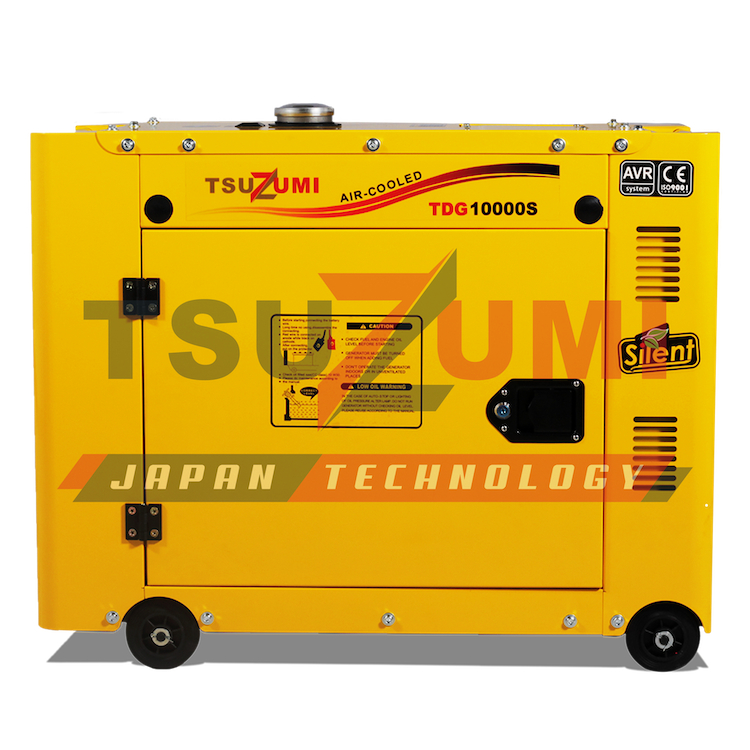 Genset Silent 8 kva Type TDG 10000 S Tsuzumi