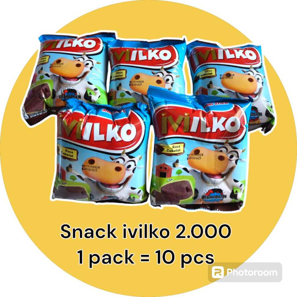 

SNACK BERHADIAH IVILKO MILKO 2.000 (5 PCS)