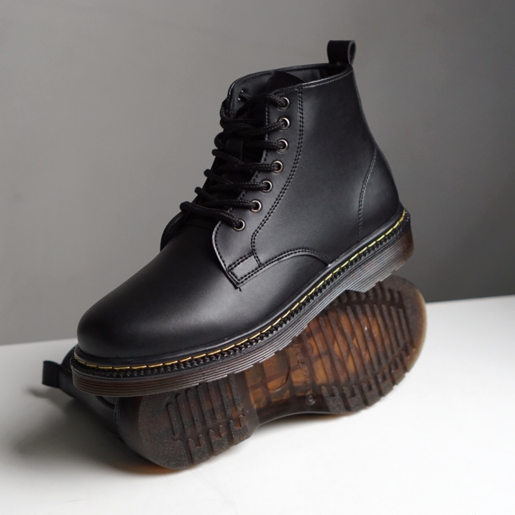 Sepatu Boots Pria Oxwalker ALPHA Sepatu Hitam Pria