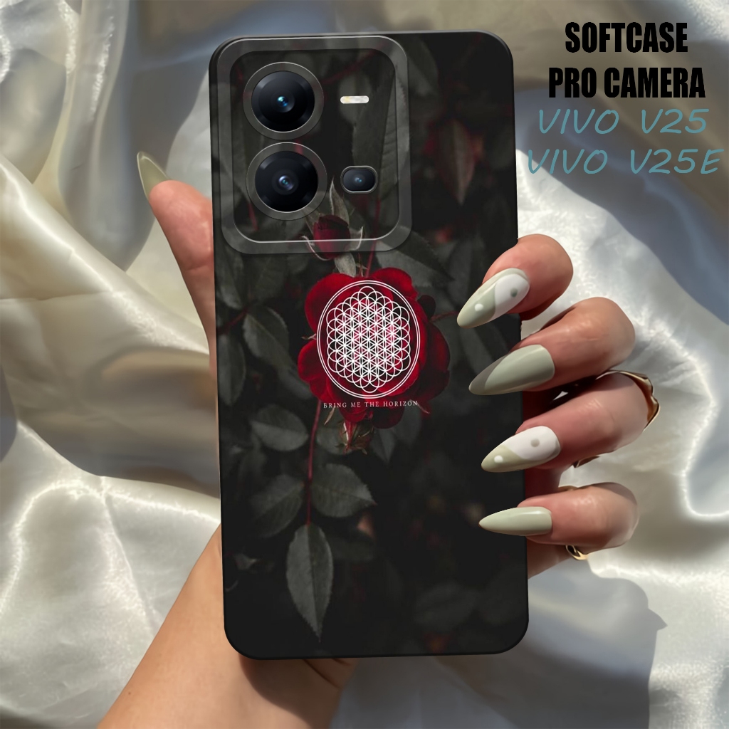 Case VIVO V25 - V25E - VIVO V25 - V25E Terbaru - Softcase  VIVO V25 - V25E   - Softcase Pro Camera -