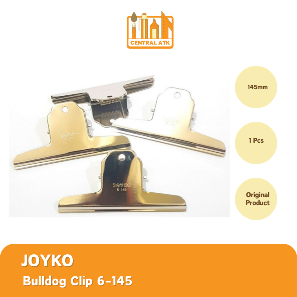 

KLIP PENJEPIT KERTAS / BULLDOG CLIP JOYKO 6-145