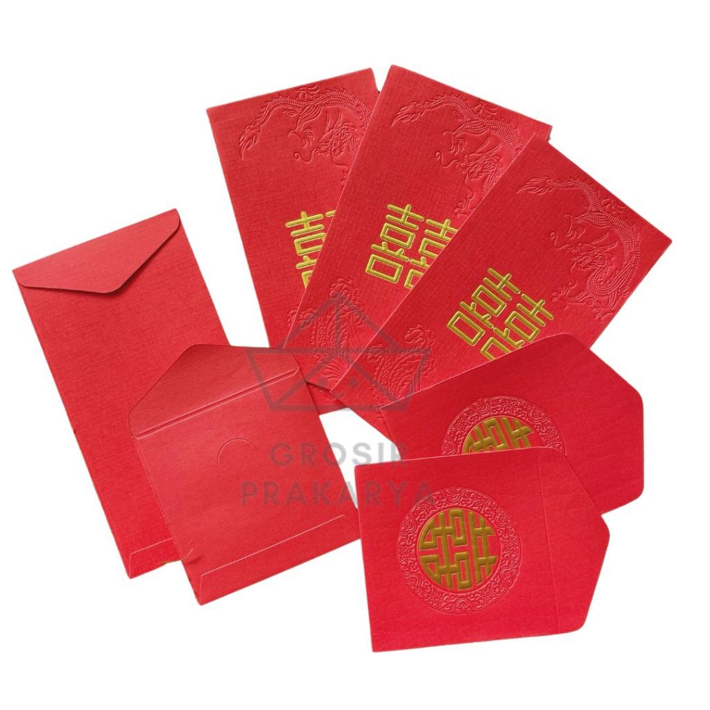 

SATUAN Amplop Angpao Wedding Premium Shuang Xi Merah Emas Red Gold Happy Bahagia Envelope Paper Nikahan Selamat Menikah Bahan Kertas Sangu Angpau Saku Hadiah Uang Saku Colorful Grosir Prakarya Malang