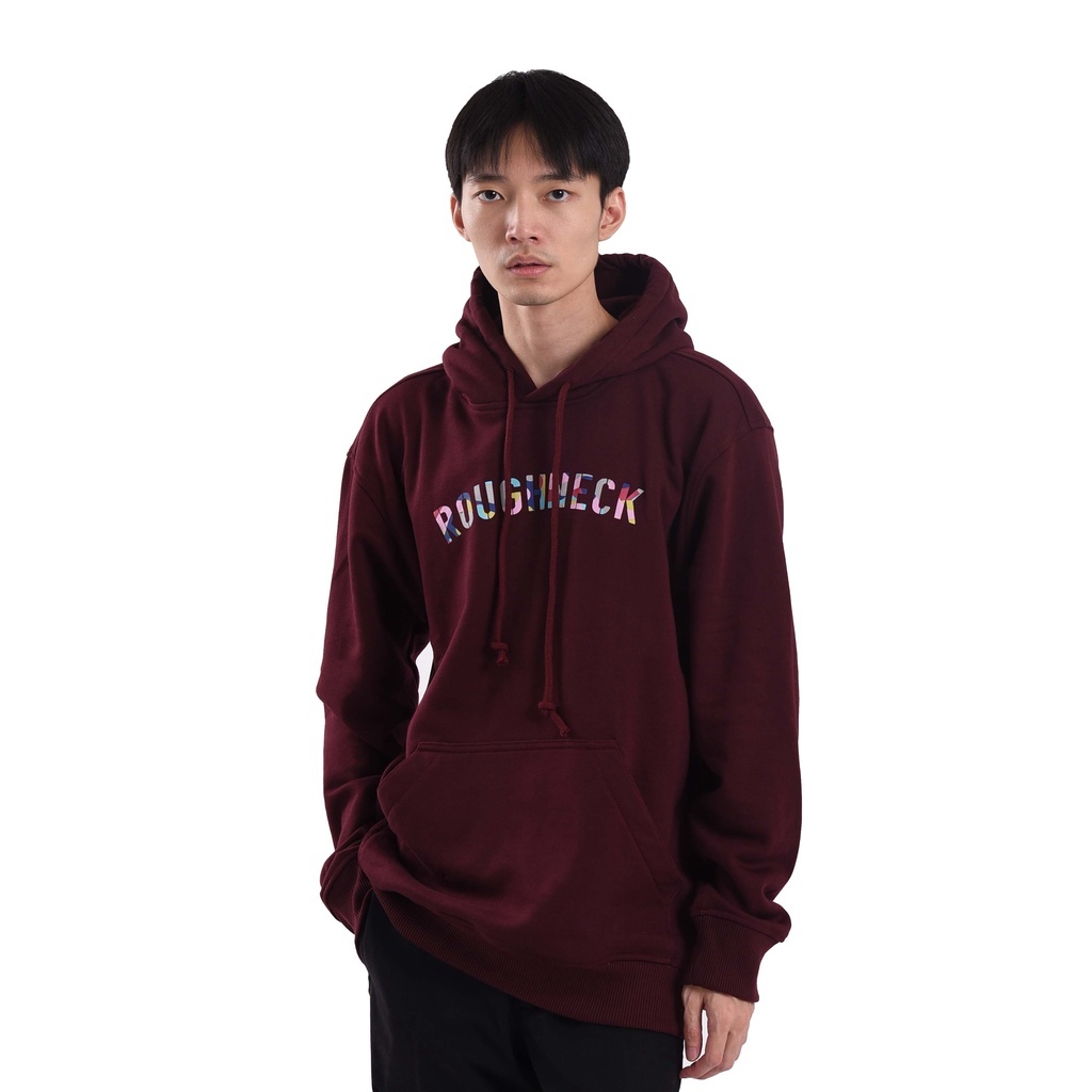 Roughneck H030 Maroon Sig Happy Hoodie