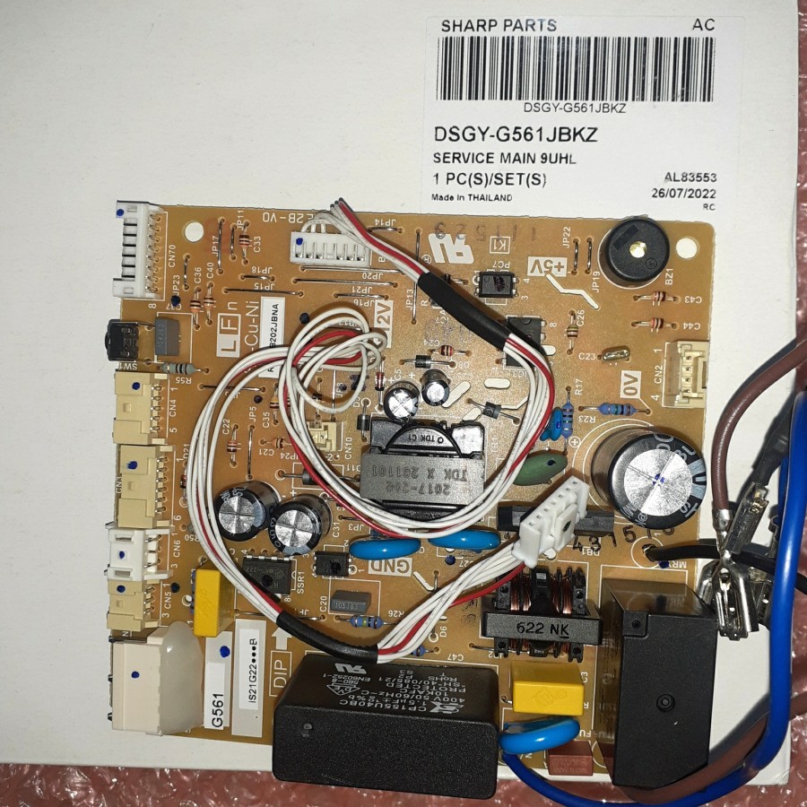 Modul pcb in door ac sharp plasma cluster R32