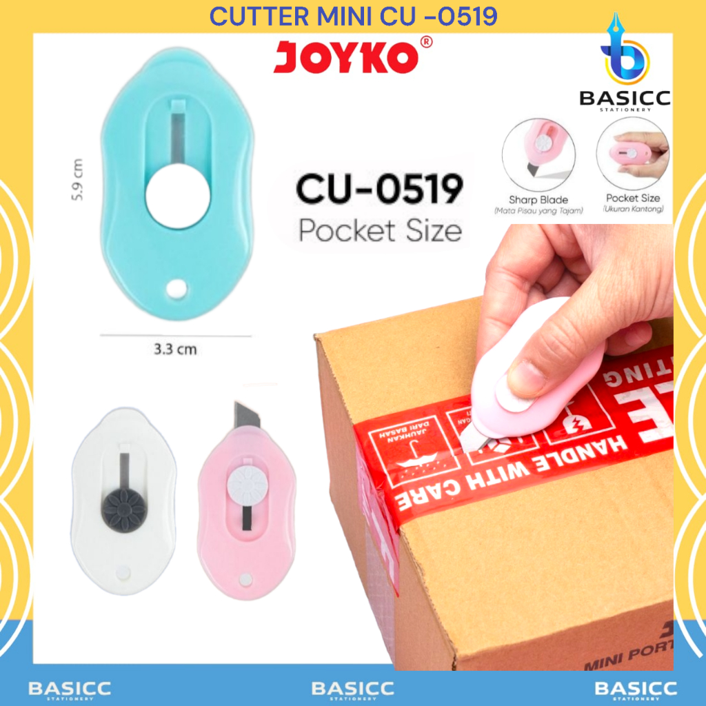 

Joyko Cutter CU - 0519 Kater Pemotong Mini | @1Pcs