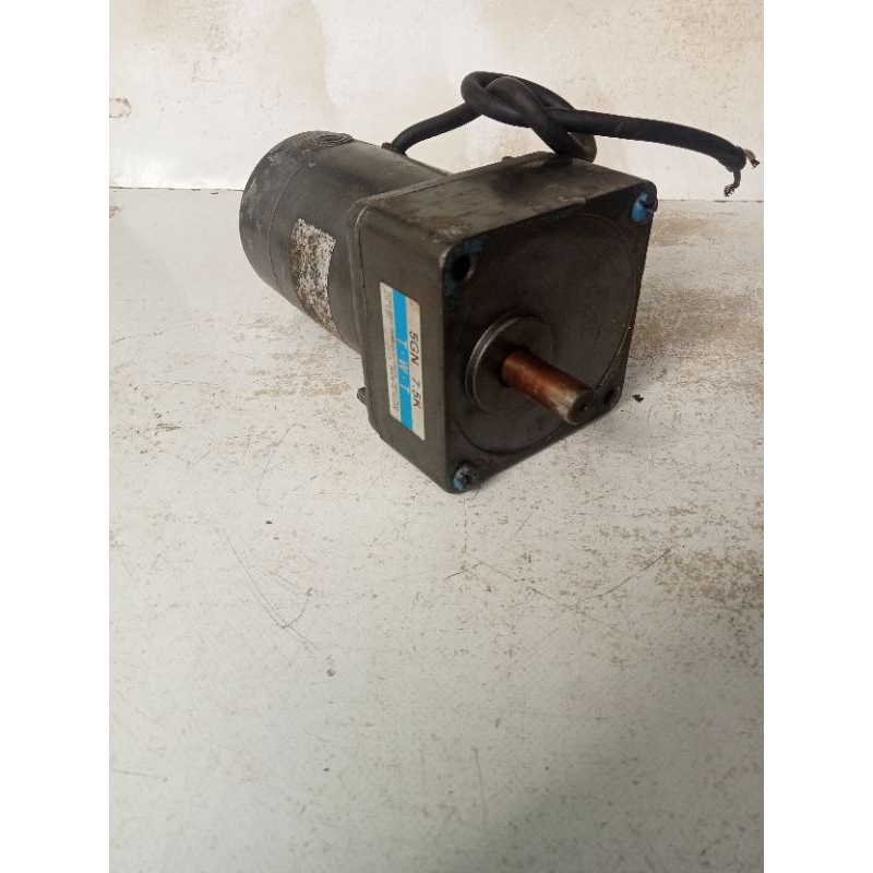 motor dc gearbox 24v 3000rpm rasio 1:7,5