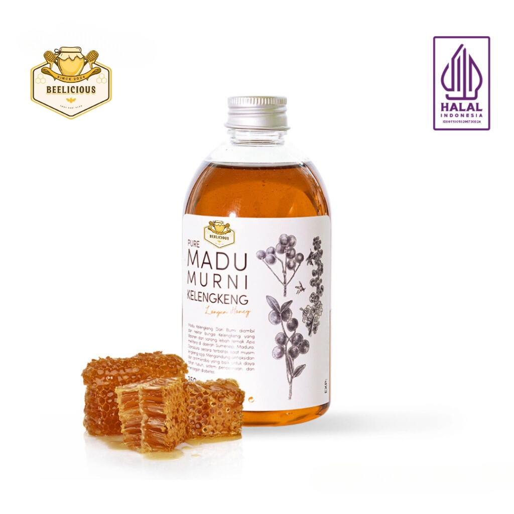 

Beelicious Madu Kelengkeng 350gr
