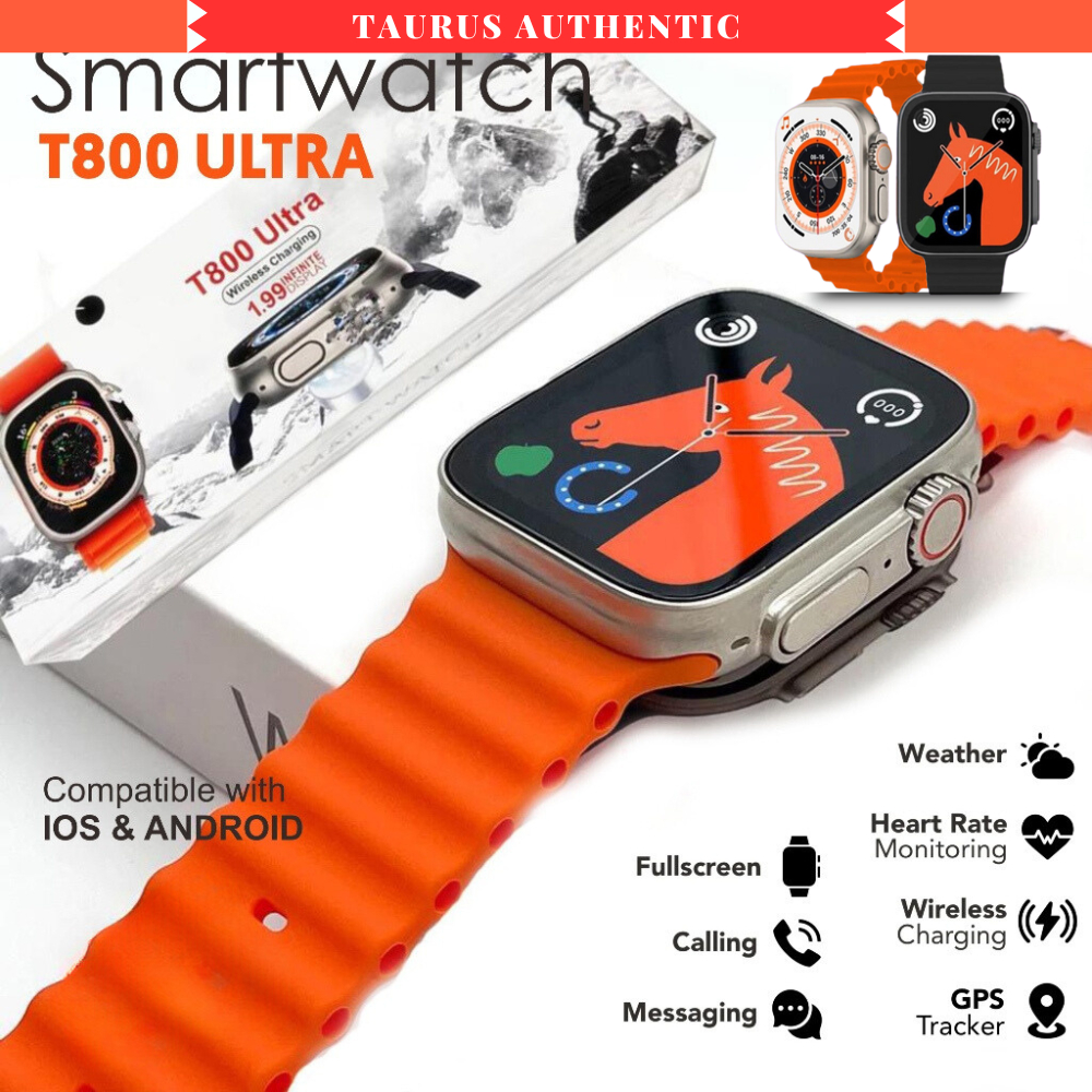 Smartwatch S8 Ultra Pemantauan Cerdas Bluetooth Call AI Voice Smart Sports Watch Pengisian Nirkabel 