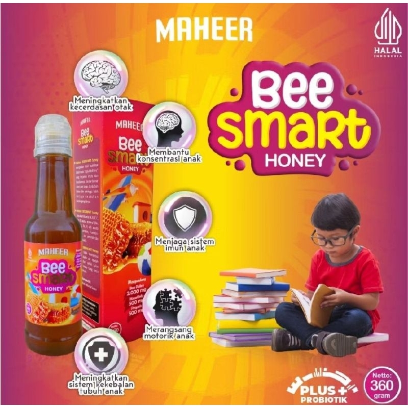 

Madu Bee Smart untuk Kecerdasan anak Halal