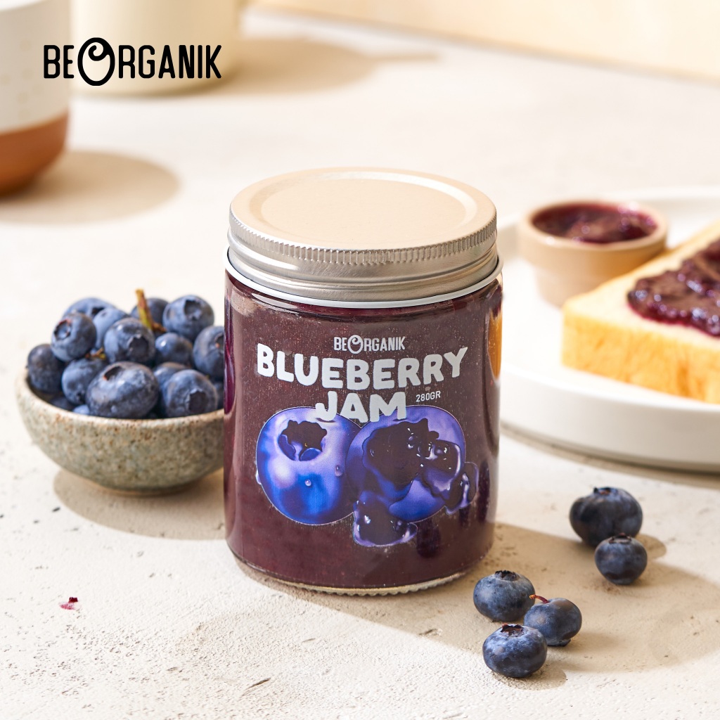 

Beorganik Blueberry Jam / Selai Blueberry 280gr