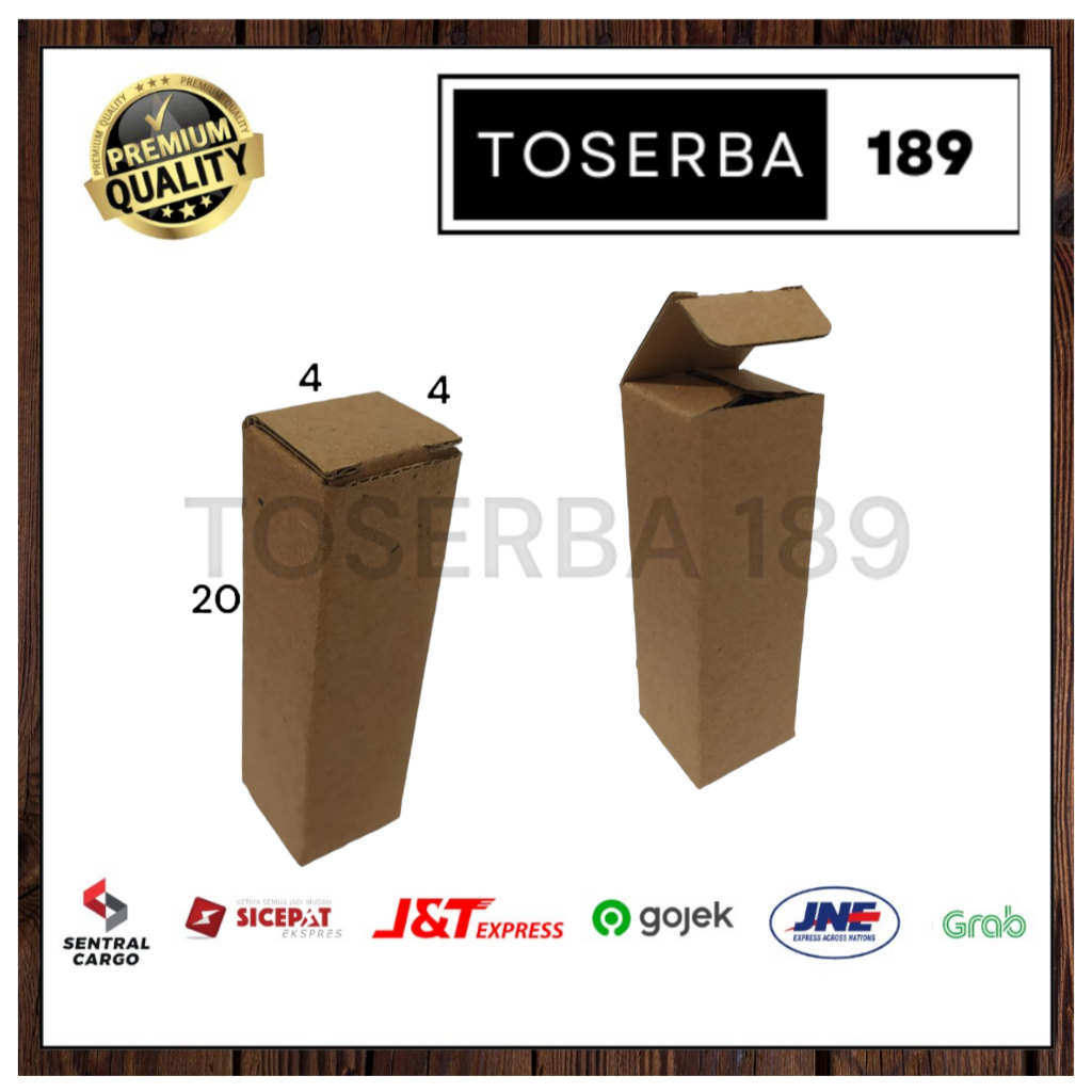 

kardus packing diecut/box pizza uk 4x4x20 cm