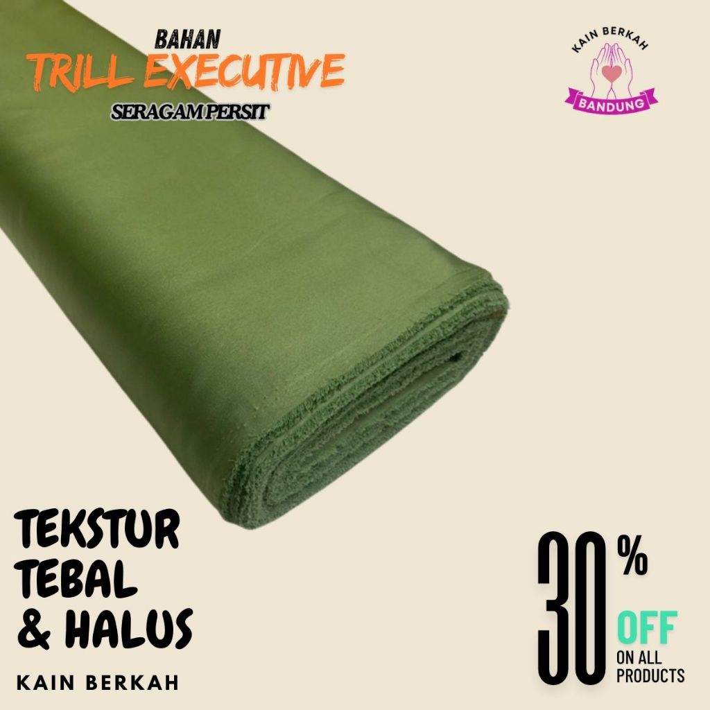 Kain Seragam Baju PSH ( PSK ) dan PSL Persit bahan TRILL EXECUTIV