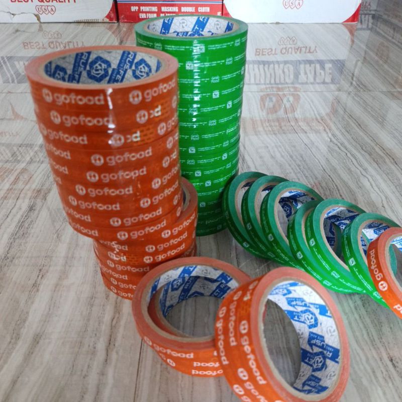 ISOLASI GRABFOOD, GOFOOD UKURAN 12 MM