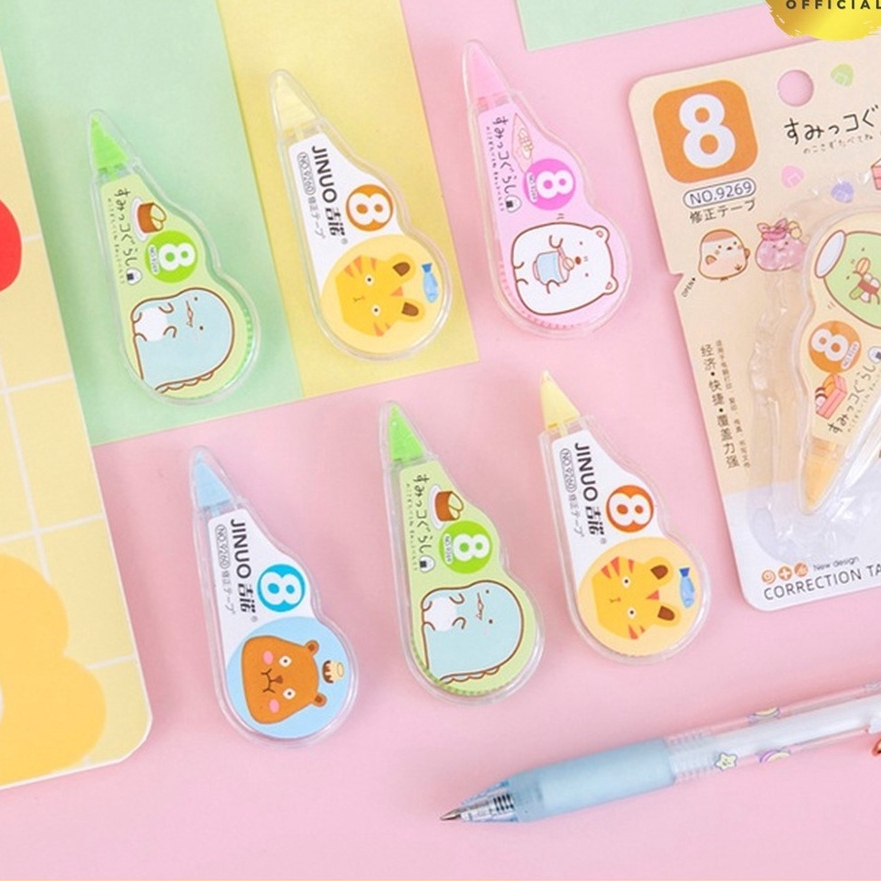 

Correction Tape 8Mtr Students Stationary School Supplies Multiple Color 8Meter Karakter Lucu Unicorn Penghapus Pena Roll Kertas