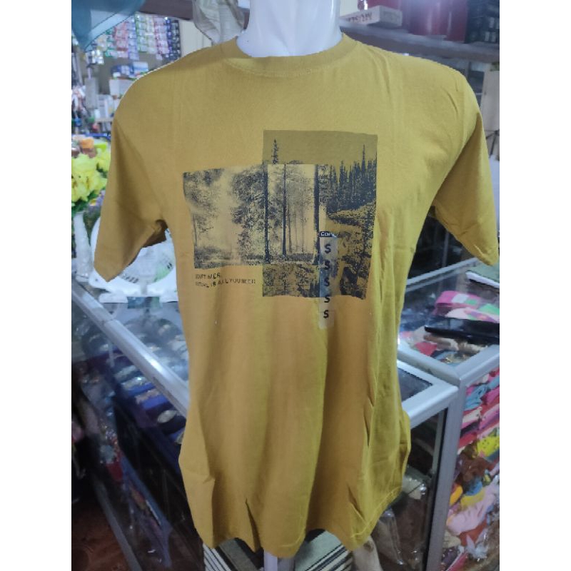 kaos oblong motif cole