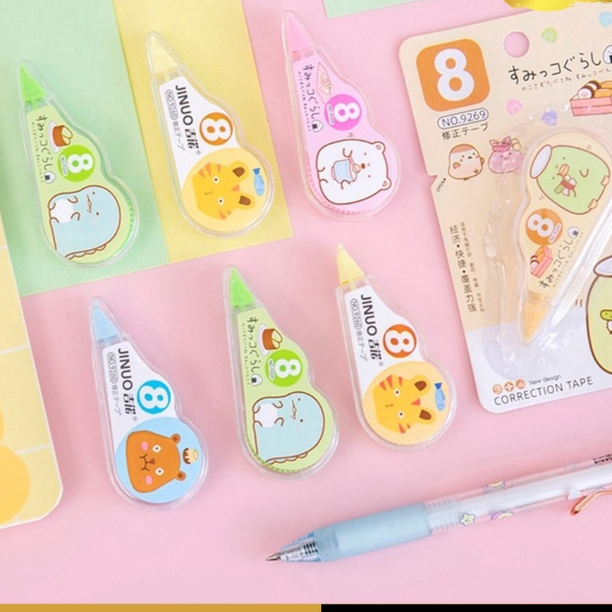 

Correction Tape 8Mtr Students Stationary School Supplies Multiple Color 8Meter Karakter Lucu Unicorn Penghapus Pena Roll Kertas