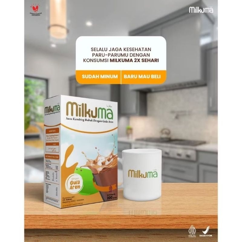 

Milkuma - Susu Kambing Etawa Dengan Gula Aren - Isi 200gr