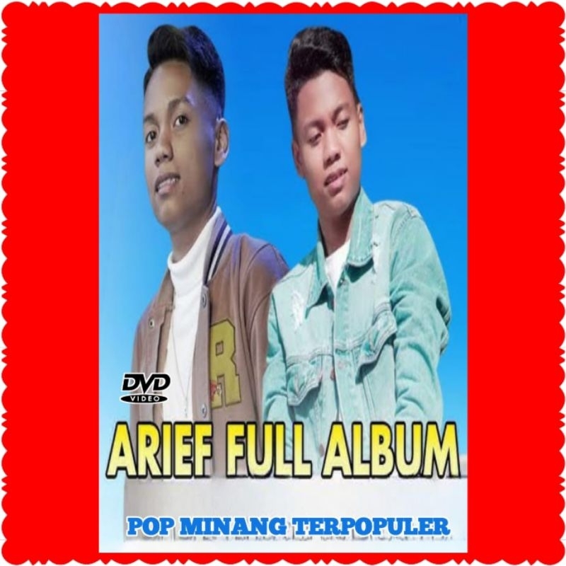 KASET DVD POP MINANG ALBUM ARIEF TERBARU LENGKAP FULL BOX