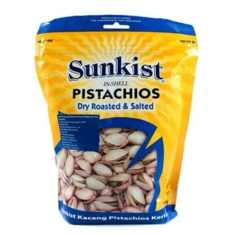 

SUNKIST Dry Roasted Salted Pistachio Nuts 150 gr & 454 gr