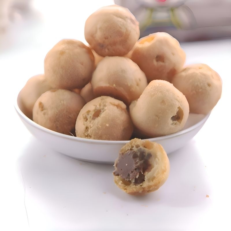 

QH Soes Coklat 500 Gram Camilan Isi Cokelat Bisa Cod Halal