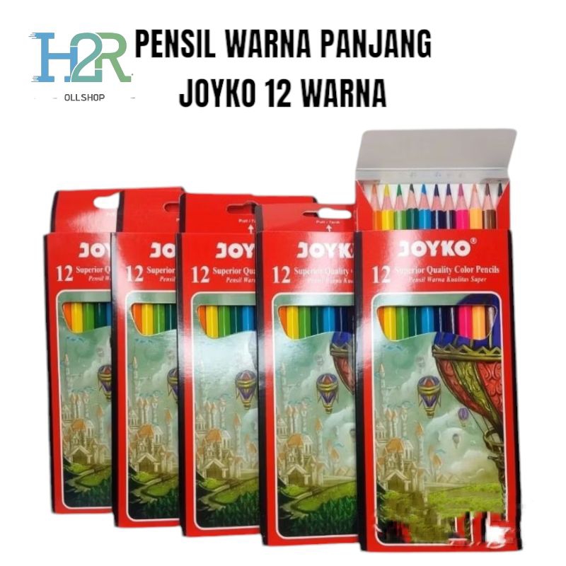 

Pensil Warna Joyko Panjang 12 Warna CP 100