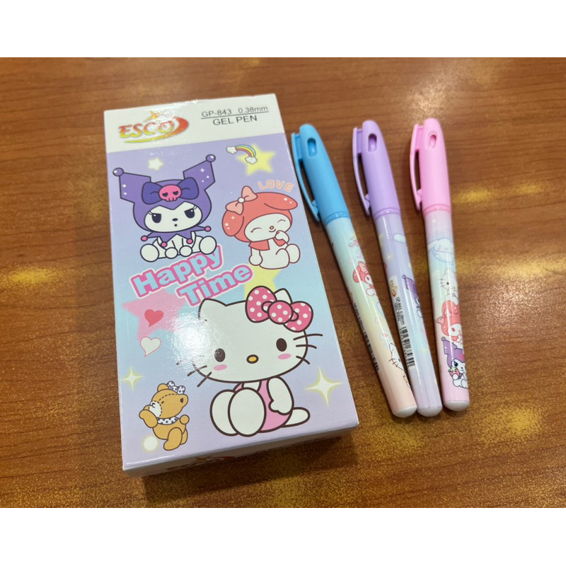 

Pulpen Esco GP-843 Sanrio / Pulpen Kuromi GP-6022 / Pulpen Fancy Lucu / Pulpen Viral