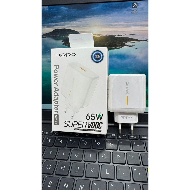 BATOK CHARGER KEPALA CASAN OPPO 65WATT SUPER VOOC RENO 6/RENO 5