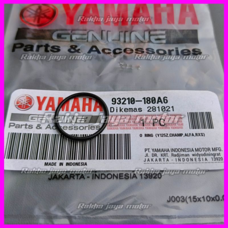 ORING SEAL KRUK AS YAMAHA F1ZR FIZR FISR F1Z R RX KING RXS ALFA FIGMA CHAMP/KARET ORING SEAL SIL KRU