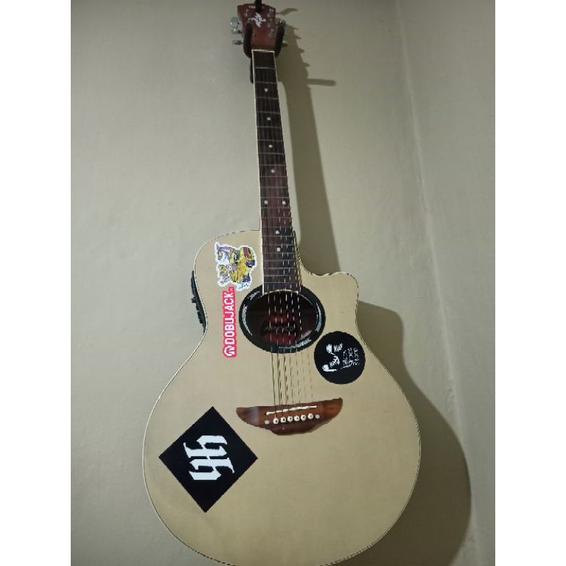 gitar akustik elektrik Yamaha apx second