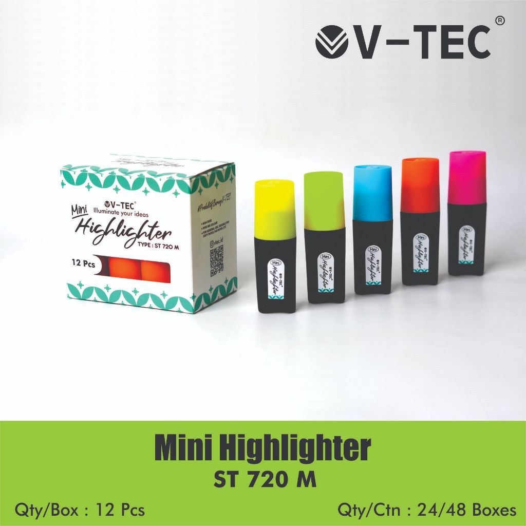 

V-TEC HIGHLIGHTER TYPE ST 720M - TEXT MARKER - STABILO