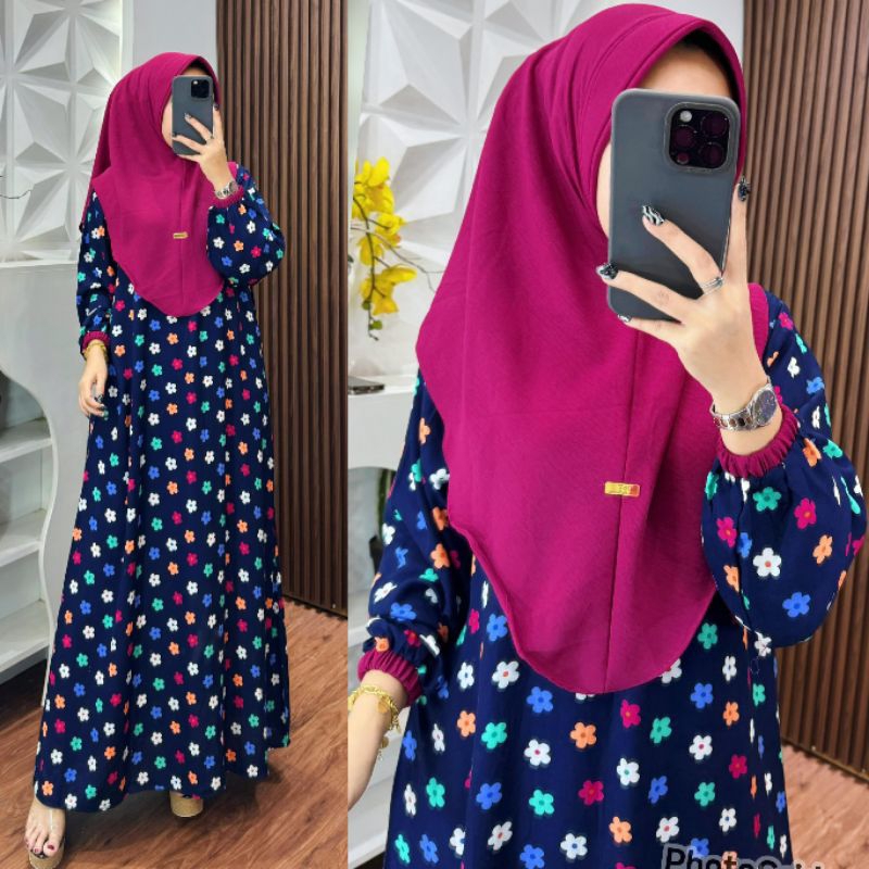 KHAMILA SET HIJAB/GAMIS SET HIJAB/GAMIS KHAMILA SET HIJAB/GAMIS KHAMILA HIJAB DST/GAMIS SET HIJAB DS