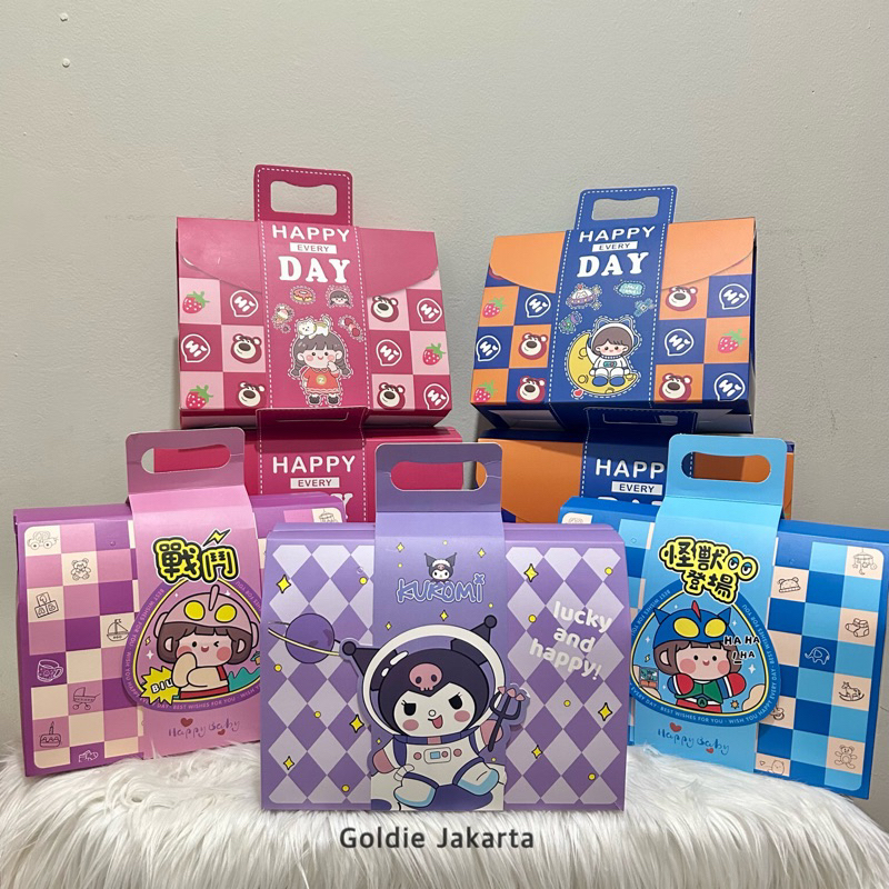 

Tas Goodie Bag Anak BIG SIZE Premium Sanrio Kuromi (termasuk TALI) Souvenir Ulang Tahun Anak Goodie Bag Snack Ultah Box Ultah Anak Bingkisan Ulang tahun Anak Souvenir Birthday Paper Bag Ultah Anak Paper Bag Ulang Tahun Anak Tas Goodie Bag