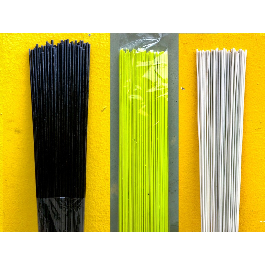 Ruji Fiber Stik Non Kulit Panjang 60cm Ukuran 1mm,1,3mm,1,5mm,1,8mm,2,5mm,3mm terlaris