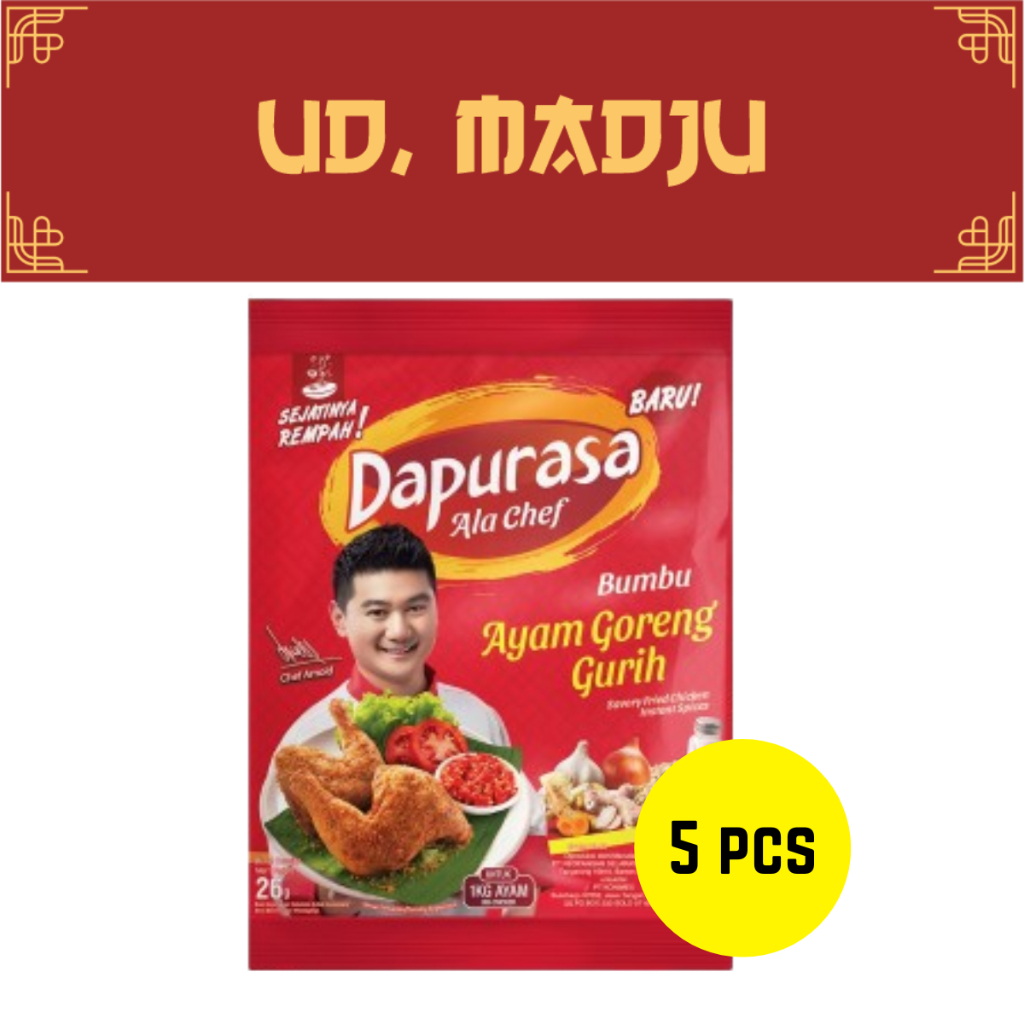 

Dapurasa Ala Chef Ayam Goreng Gurih 5 pcs @ 26g