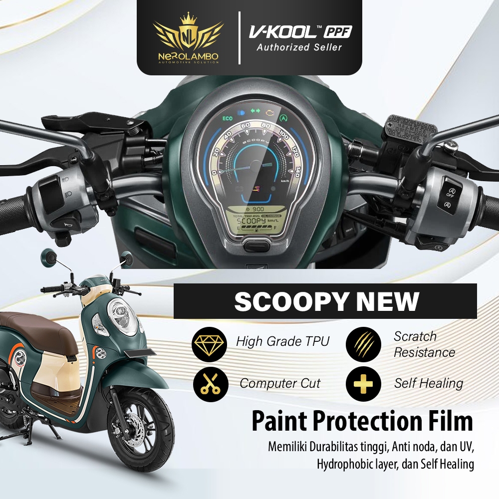 VKOOL PPF Speedometer Motor Honda Scoopy