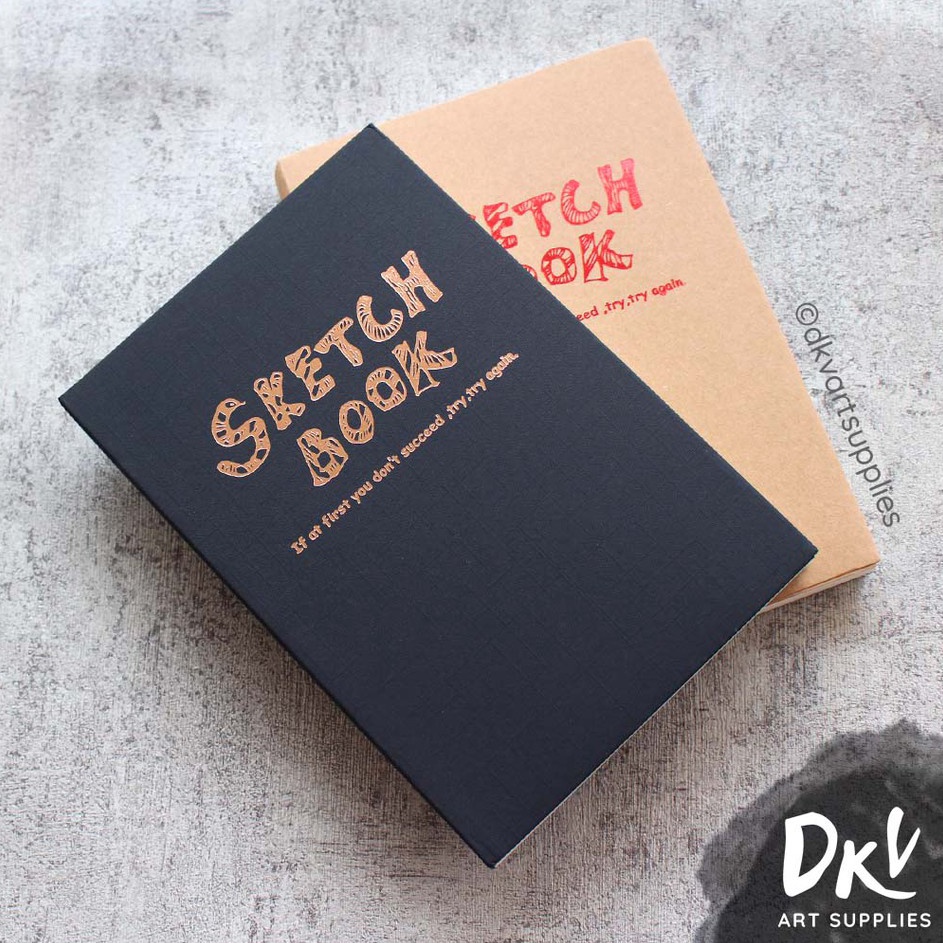 

DIJAMIN BARU POTENTATE Sketchbook A5 1gsm 12 lembar Soft Cover