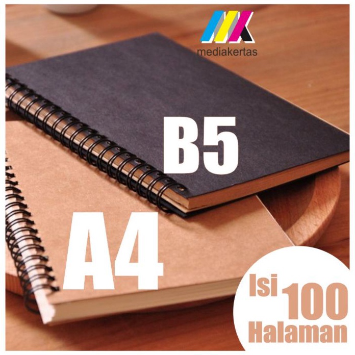 

COBAIN YUK Sketchbook a4 Polos Sketchbook b5 Polos Sepiral Sketch book Buku Catatan A4 Polos Spiral B5 Murah