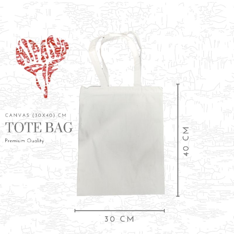 Tote bag polos / Tote bag canvas / Tote bag custom