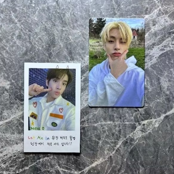 WTS ENHYPEN OFFICIAL PHOTOCARD JAKE HOODIE WEVERSE DARK BLOOD