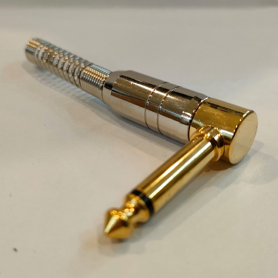 BURUAN ORDER GAN Jek Akai Mono L Gold atau Jack gitar model L merek Fahrenheit ORIGINAL