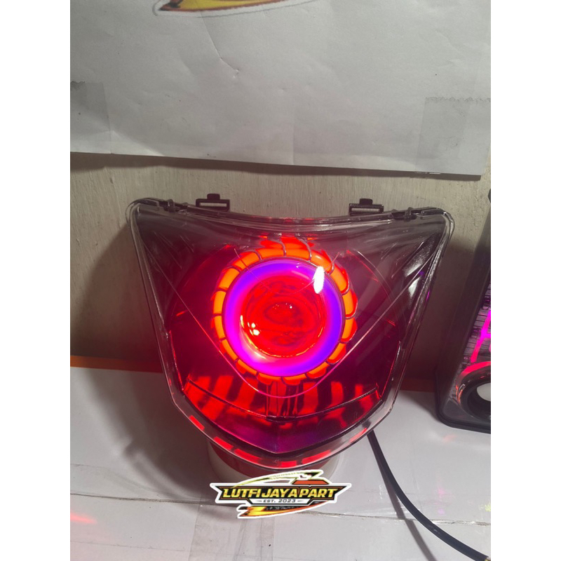 New Reflektor Jupiter MX old lama set Proji Hi lo cahaya mantap Kualitas Terbaik