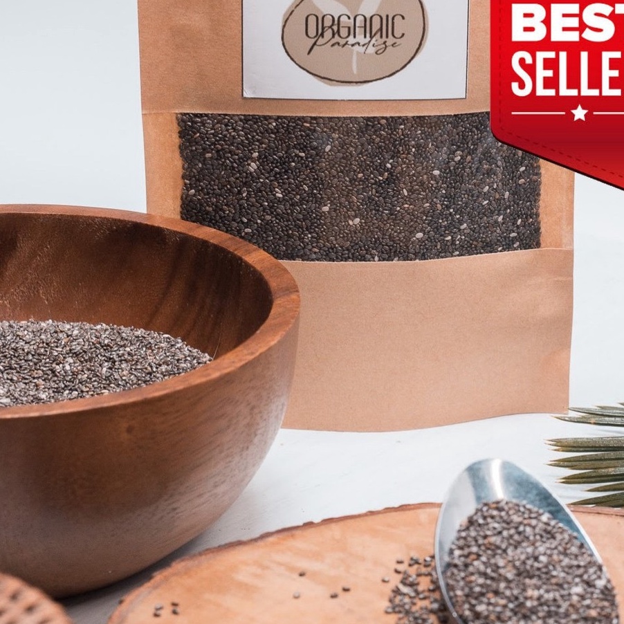 

STOCK TERUPDATE Black Chia seed 25 gr Premium Organic Paradise