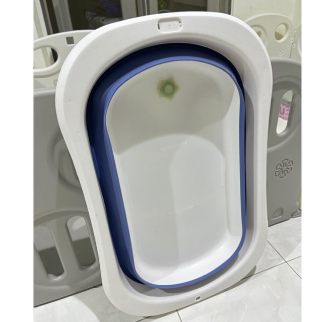 Bak mandi bayi preloved bak mandi bayi lipat preloved bak mandi bayi foldable bath tub bayi bak mand