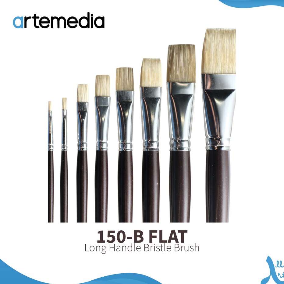 

SEGERA BELI Artemedia 15B Flat Bristle Brush Kuas Cat Minyak