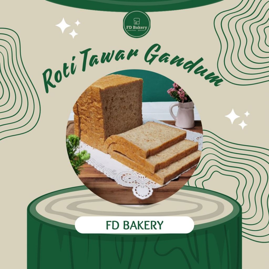 

ROTI TAWAR GANDUM FD BAKERY