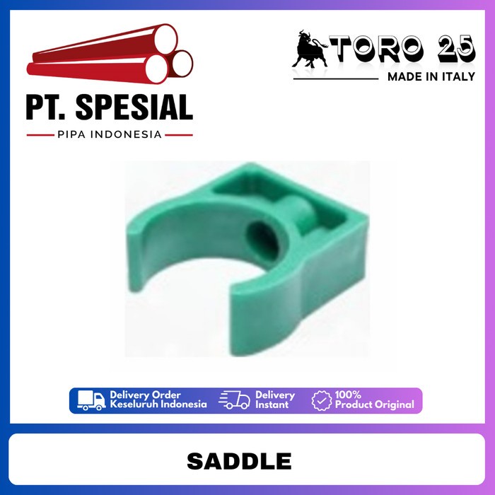 Klem PPR Toro / Clamp PPR Toro / Saddle 4" x 1" -  10" x 4" Toro  -03