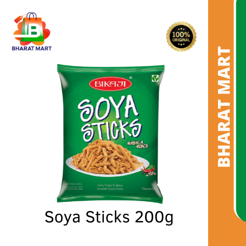 

Bharat Mart - BIKAJI SOYA STICKS MASALA MUNCH 200 G