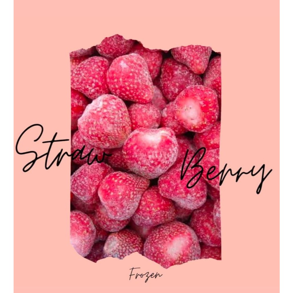 

FROZEN STROWBERRY // Jual Buah & sayur segar dan frozen / terima pesanan partai besar untuk restaurant, catering dll