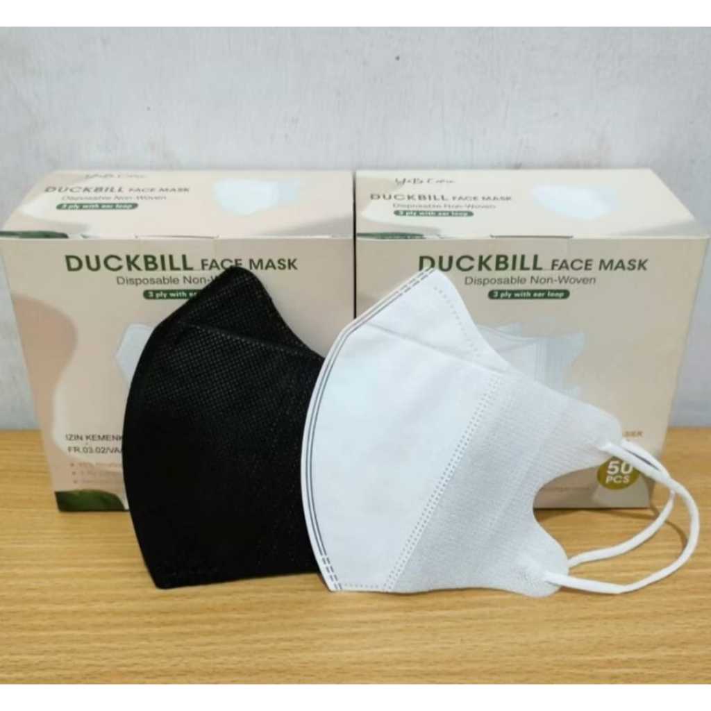 Masker Y&B care Duckbill 50pcs