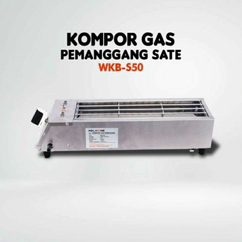 kompor gas pemanggang sate wkb-s50